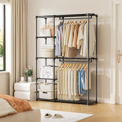 Portable Closet, Freestanding Wardrobe Closet Organizers and Storage, Open