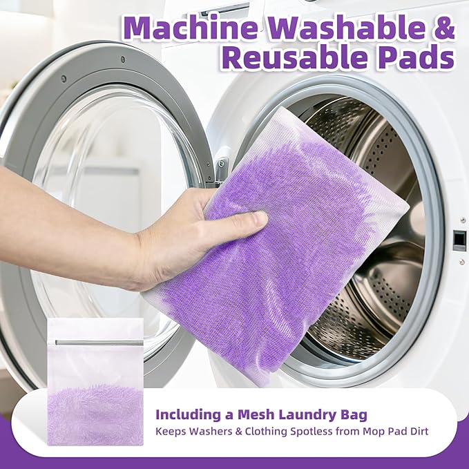 Reusable Mop Pads Compatible