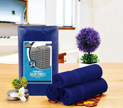 Utopia Towels, Salon Towel, Not Bleach Proof, 16 by 27 Inches, Highly Absorbent