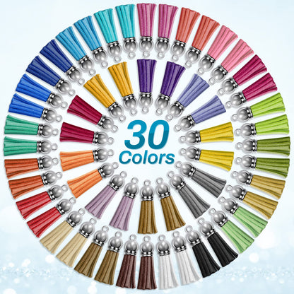 350Pcs Acrylic Keychain Blanks Cludoo Clear Acrylic Ornament Blanks for Vinyl with 60 Pcs Blanks, 60 Pcs Keychain Tassels, 170 Pcs Jump Rings and 60pcs Rings for DIY Craft