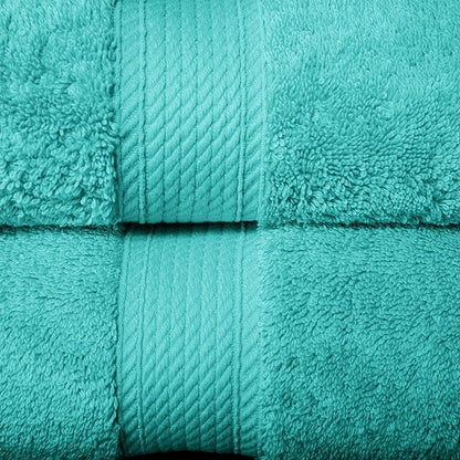 SUPERIOR Egyptian Cotton Pile 10 Piece Towel Set, Includes 2 Bath, 4 Hand