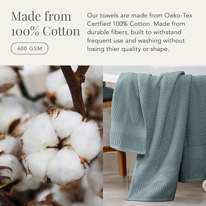NY Loft 100% Cotton 2 Pack Bath Sheet Towel Set | Extra Large Oversize Bath