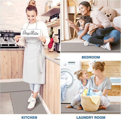 StepRite Kitchen Mats, Cushioned Anti Fatigue Kitchen Mats