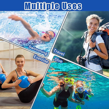 Shappy 2 Pcs Large Travel Laundry Bag Washable Waterproof Wet Dry Large Dirty