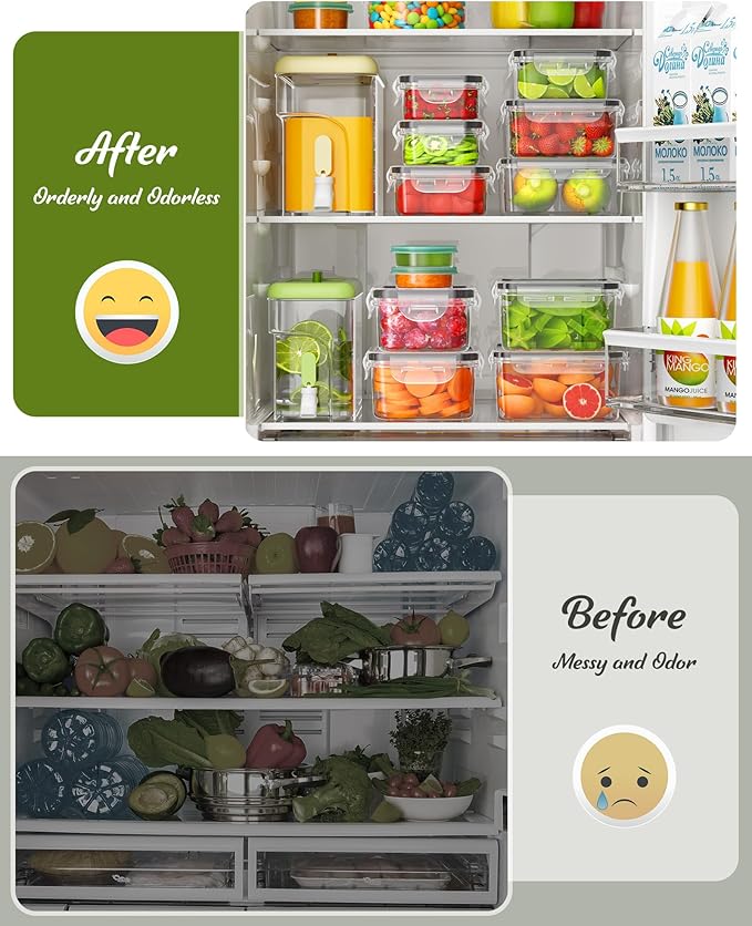 40 Piece Food Storage Containers
