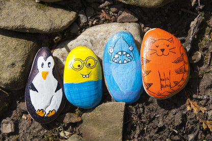Creativity for Kids Rock Painting Kit - Hide and Seek Rock Kit, Arts and Crafts for Kids, Gifts for Kids (Ages 6+)