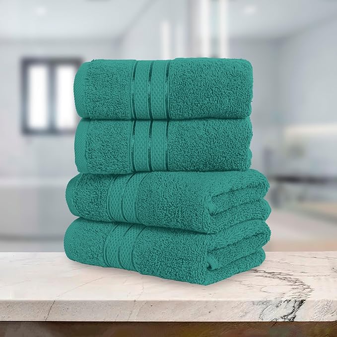 Elegant Comfort Three Line Popcorn Towel Set