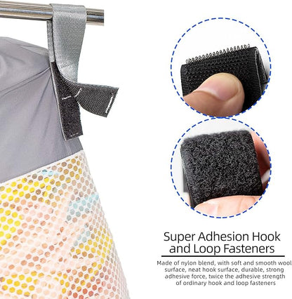 Mesh Clothespin Bag Holder Outside, Ventilation and Moisture Resistance