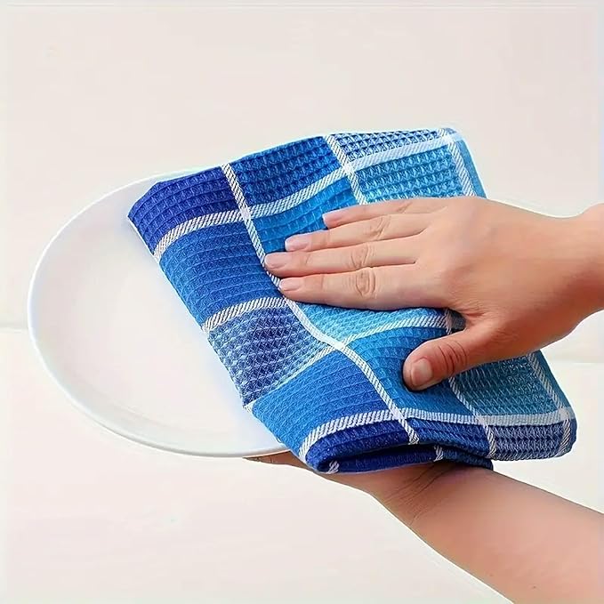 Premium Cotton Tea Towels Set– Super Absorbent, Durable & Soft, Kitchen Tea