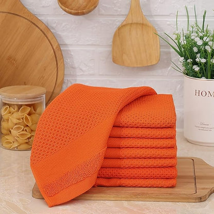 Homaxy 100% Cotton Dish Cloths, 8 Pack