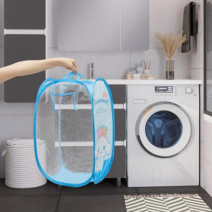 Cute Mesh Popup Laundry Hamper