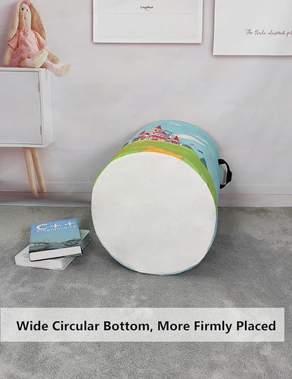 QUEENLALA Large Storage Basket, Laundry Hamper/Bathroom/Home Decor/Collapsible