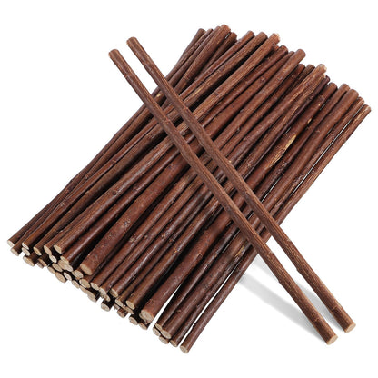 Tofficu 50 Pcs 11.81 Inch Natural Wood Sticks Dried Branches for Crafts DIY Wood Twigs for Floral Arrangements Wedding Centerpieces Rustic Home Decoration