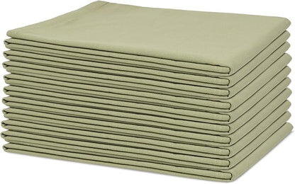 Organic Cotton Bulk Sage Green Flour Sack Kitchen Towels