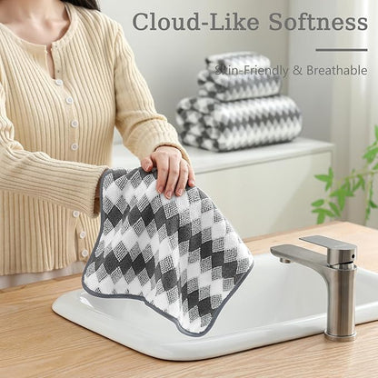 4 Piece Bath Towel Set Oversized Bath Sheet 35"x70" Bathroom Towel Extra Large