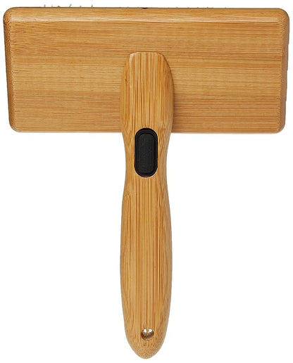 Bamboo Groom Soft Slicker Brush Large (067180)