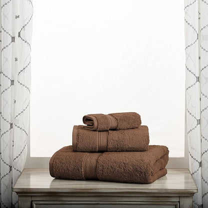 Superior Solid Egyptian Cotton Towel Set, Hand Towel 20” x 30”, Bath Towel 30”