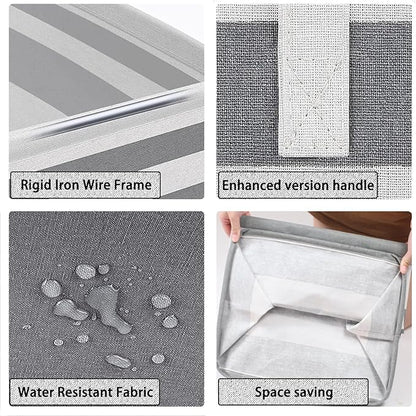 Foldable Laundry Basket，Large Laundry Baskets