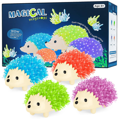 sdaymol Crystal Growing kit for Kids - Hedgehog to Grow，Science Experiments STEM Toys Crystal Science Kits for Teens STEM Gifts for Boys & Girls 8+