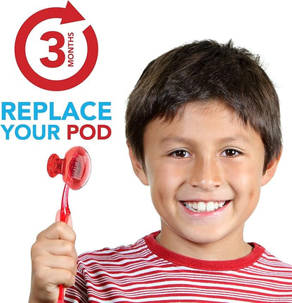 Steripod Kids' Clip-On Toothbrush Protector, Keeps Toothbrush Fresh and Clean