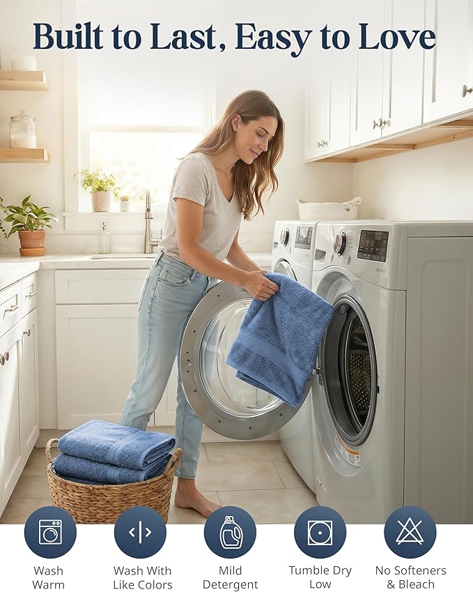 Lane Linen Bath Towel Set