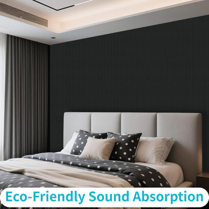 EVERECO 12 Pack Large Acoustic Panels, 47.2×23.6×0.4 inches, Soundproof Panels for Wall, Suitable for Media Room, Office, Studio&Home(Black)