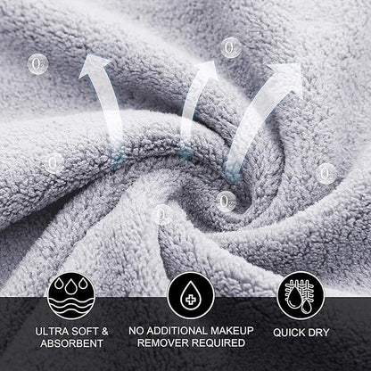 MOONQUEEN 30 Pack Microfiber Face Towel
