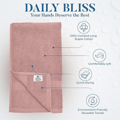 DAN RIVER 6-Pack Premium Hand Towels