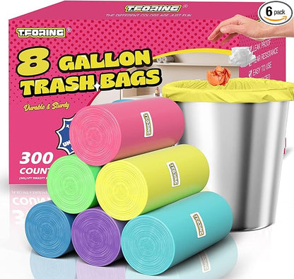 300 Count 8 Gallon Trash Bags
