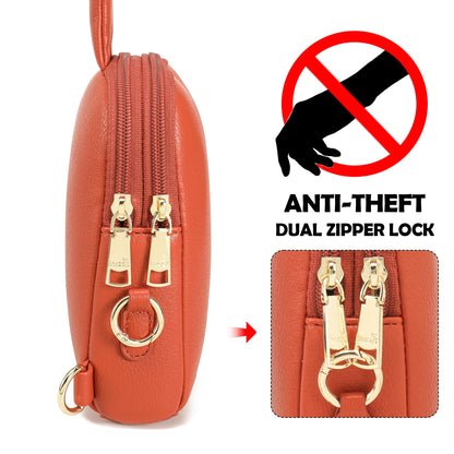 INICAT Anti Theft Crossbody Bags for Women Travel Small Sling Bags Cross Body Bag Purses for Woman