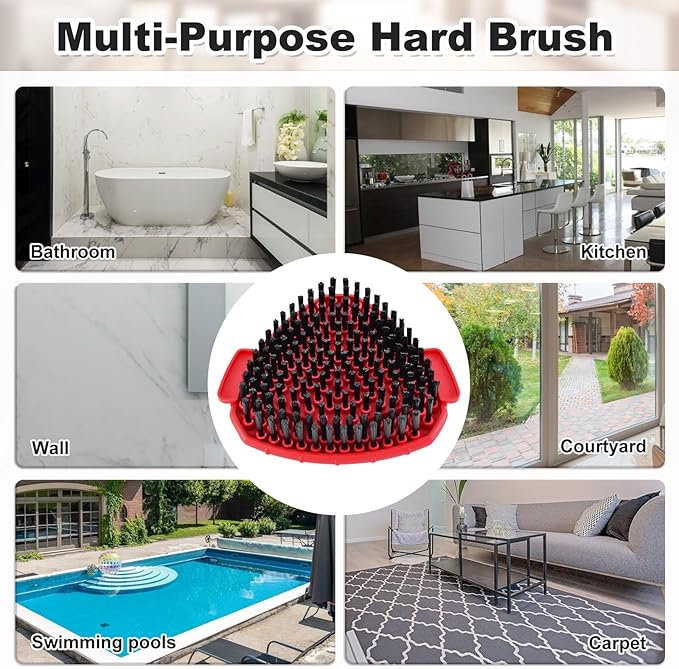 2 Pack Upgrade Scrub Brush Replace Heads Compatible