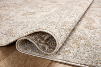 Loloi Odette Collection ODT-03 Ivory/Beige 5'-3" x 7'-9" Area Rug