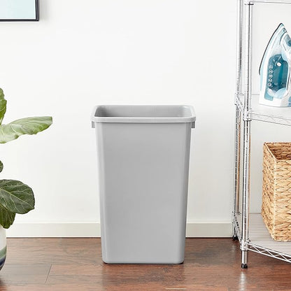 Hardware Resources Gray 50 Quart Plastic Waste Container
