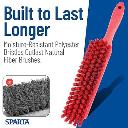 SPARTA Handheld Soft Counter Brush 8 Inch Bristle Span, Countertops, and