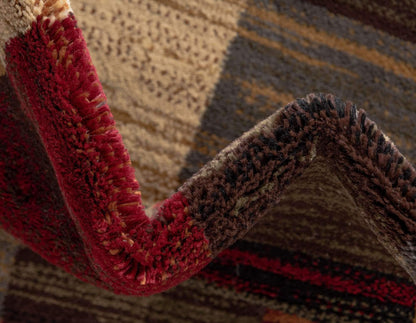 Unique Loom Barista Collection Area Rug - Gava (2' 2" x 6' 1" Runner, Multi/ Brown)