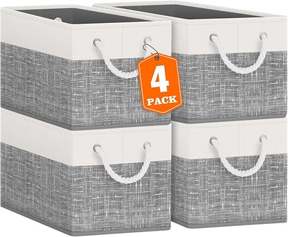 Fab totes Storage Bins, Foldable Storage Baskets