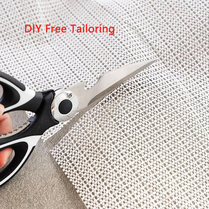 ArrErr Non-Slip Rug Pads Strong Area Rugs Gripper 47“ x 79” Runner Rug Grips Keeper Under Carpet Pads for Living Room Area Rug Washable Rugs Shag Rugs Tile Floors Doormat Keep Safe in Place