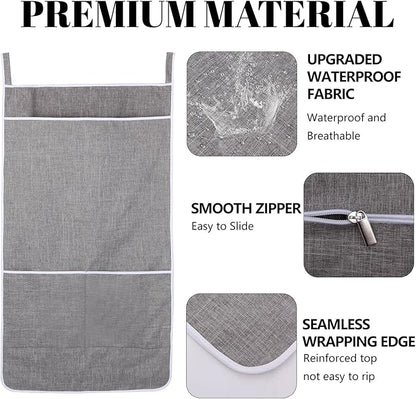 XL Hanging Laundry Hamper Bag, Door Hanging Hamper