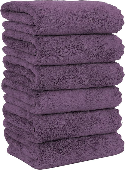 MOONQUEEN 6 Pack Premium Hand Towels