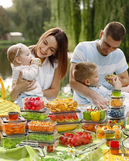 50 Piece Food Storage Containers