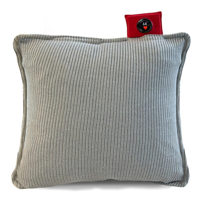 Heated Pillow for Lumbar Support, Heating Lumbar Support Pillow for Office Chair 45X45CM
