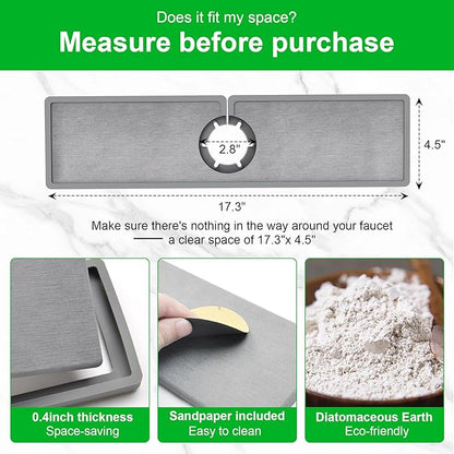 Gosmol Faucet Mat