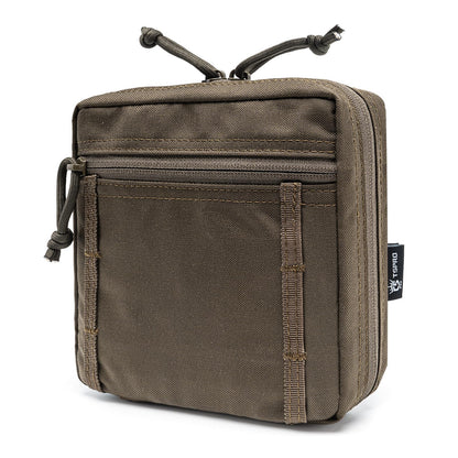 TSPRO Tactical Admin Pouch Compact EDC Utility Gadget Gear Pouches Portable Kit Organizer Storage Accessory for Bags (Green)