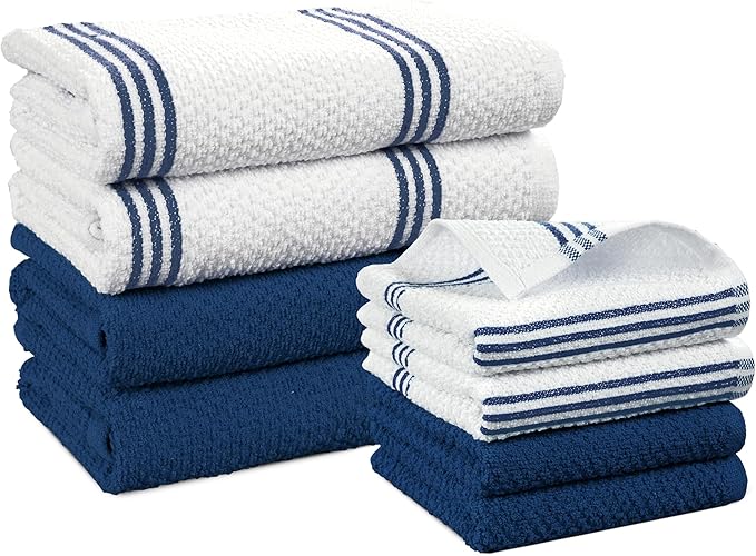 Casa Platino Dish Towels for Drying Dishes and Kitchen Towels and Dishcloths