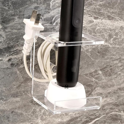 Electric Toothbrush Holder Wall Mounted, Electric Toothbrush Cord Organizer