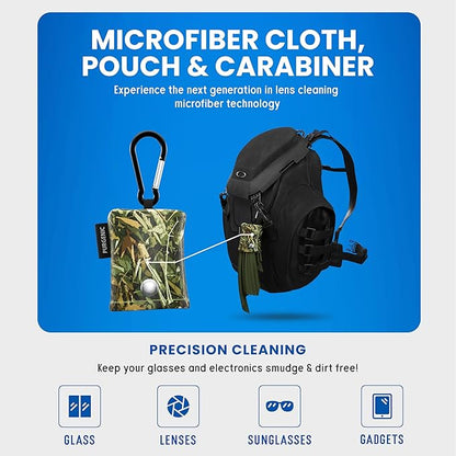 Microfiber Cloth & Glasses Wipes Lens & Glasses Cleaning Cloth