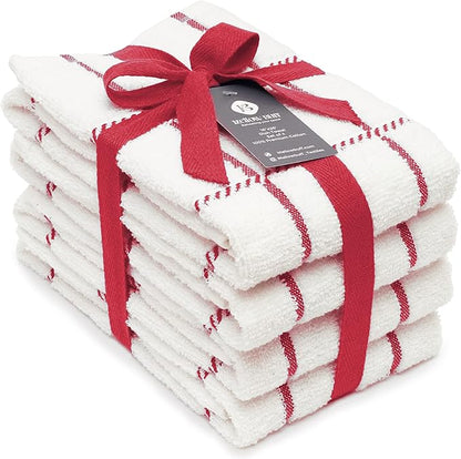 100% Cotton Terry Dish Cloth & Dish Towel)