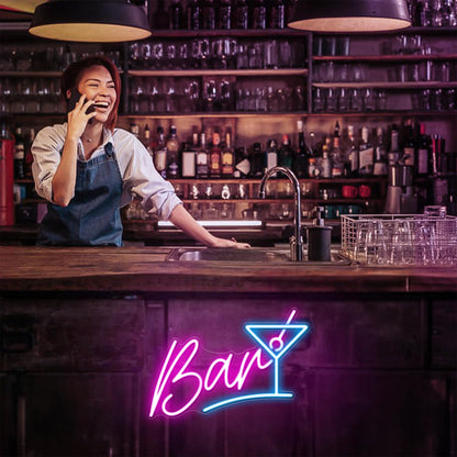 Kavaas Its 5 O'clock Somewhere Neon Sign, Neon Bar Signs for Home Bar Decor, Man Cave Pub Party - Best Gifts for Husband, Father, Birthday, Christmas