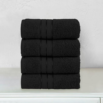 Elegant Comfort Three Line Popcorn Towel Set