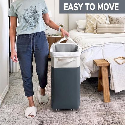Goodpick Laundry Baskets 2-Pack, 75L Hamper